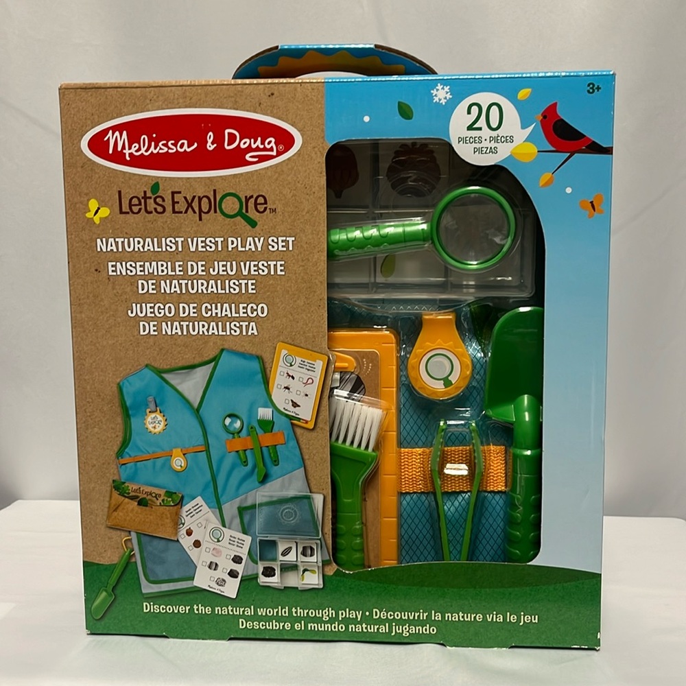 Melissa & Doug, Let’s Explore, Naturalist Vest Play Set